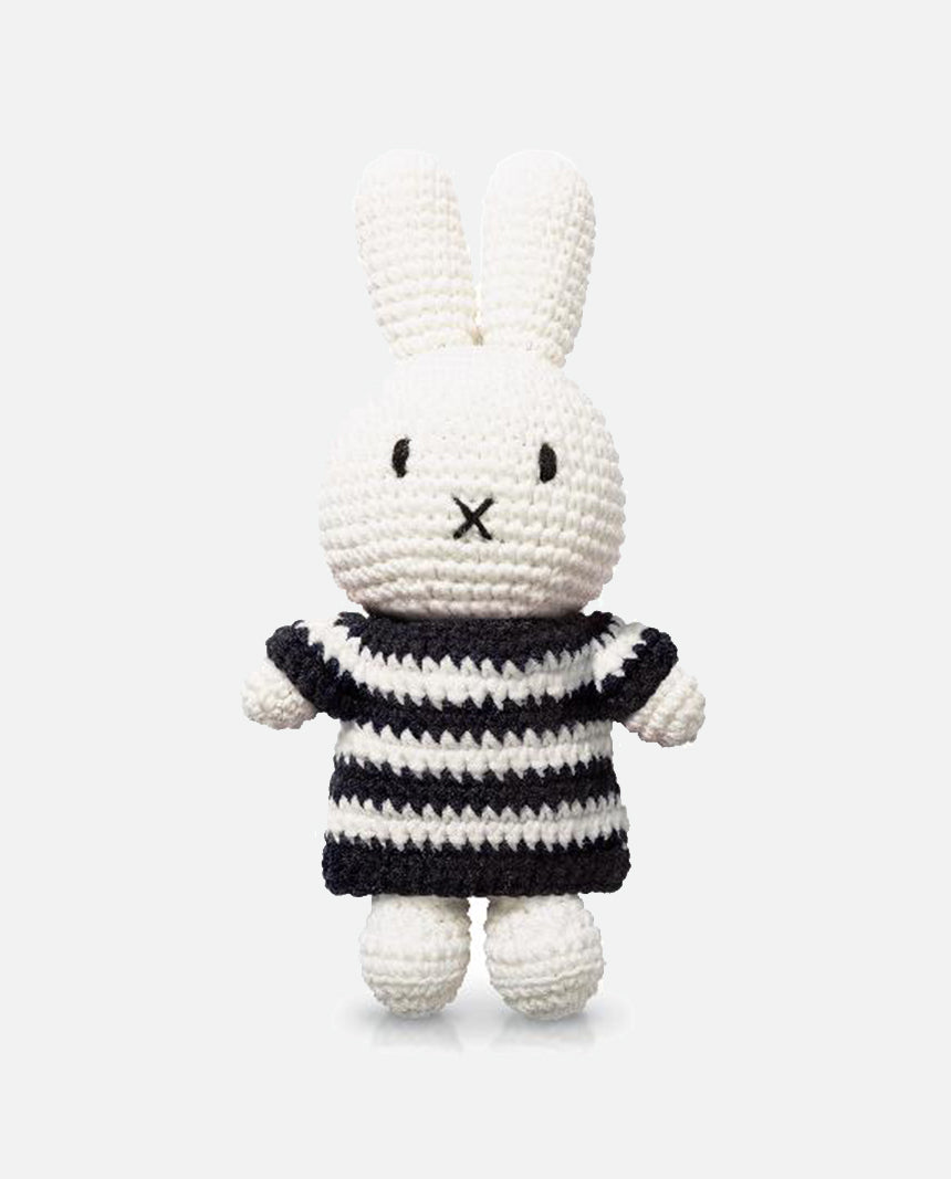 miffy handmade and her black striped dress