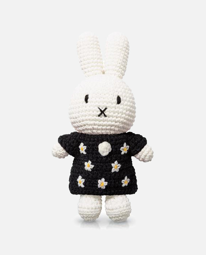 miffy handmade and her black flower dress