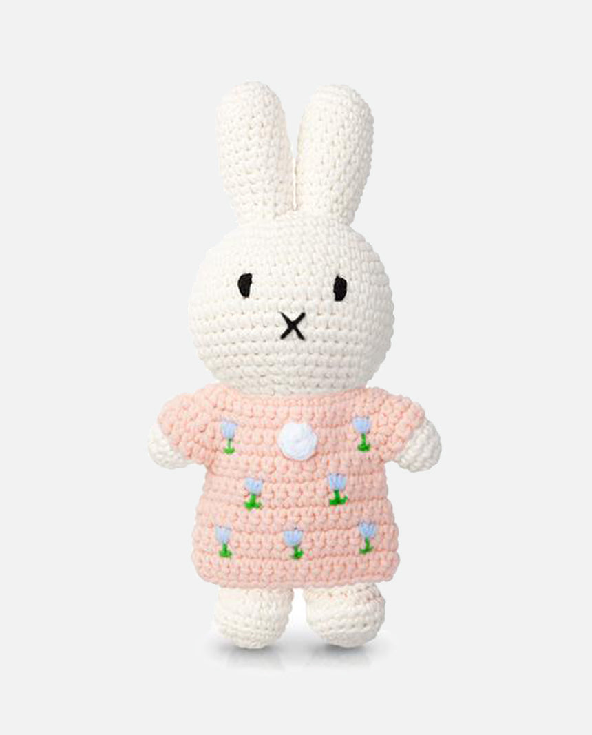 miffy handmade and her pastel pink tulip dress