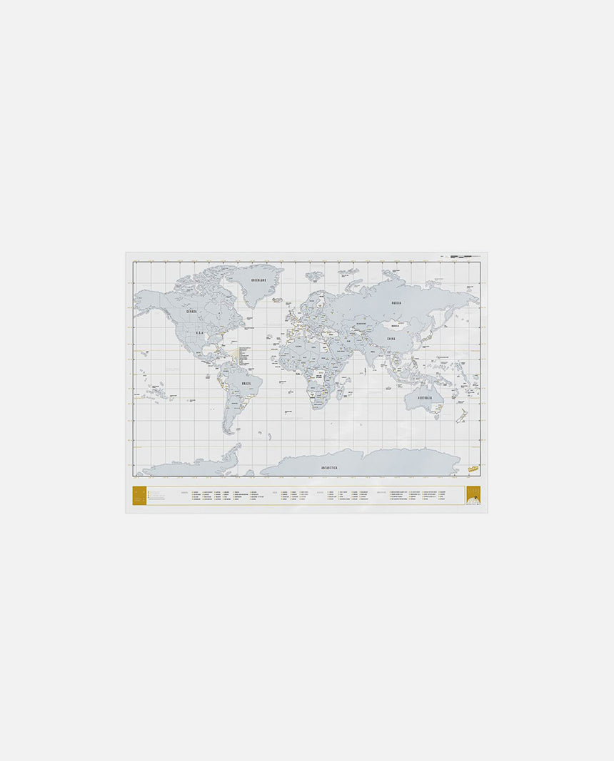 Scratch Map® Clear
