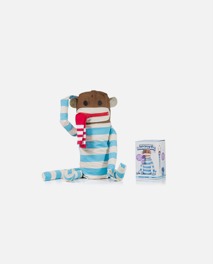 Sock Monkey Laundry Bag