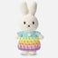 Miffy and her pastel rainbow dress