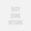 "Busy doing nothing" Sticker