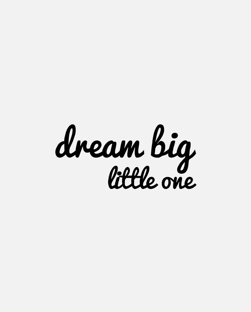 Dream Big Little One Sticker