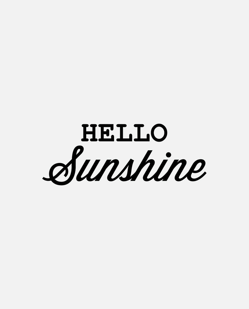 Hello Sunshine Sticker