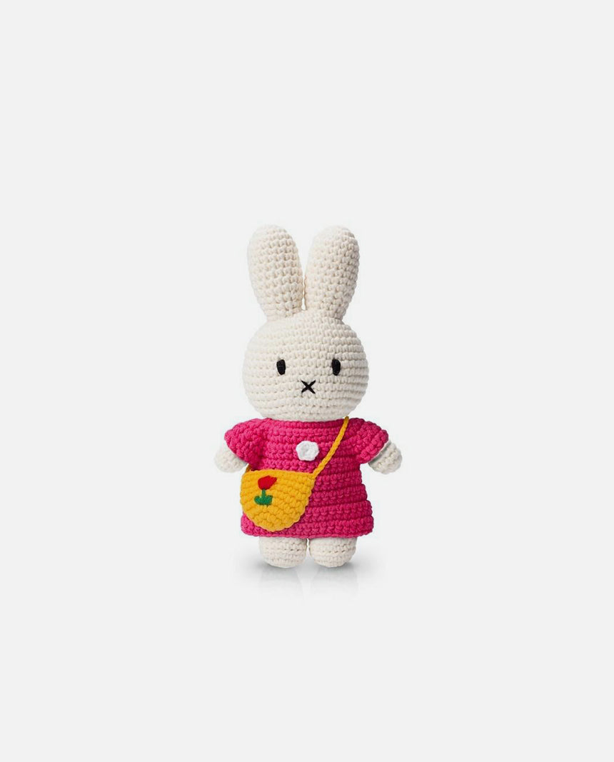 Miffy In Her Pink Flower Dress by Miffy Handmade
