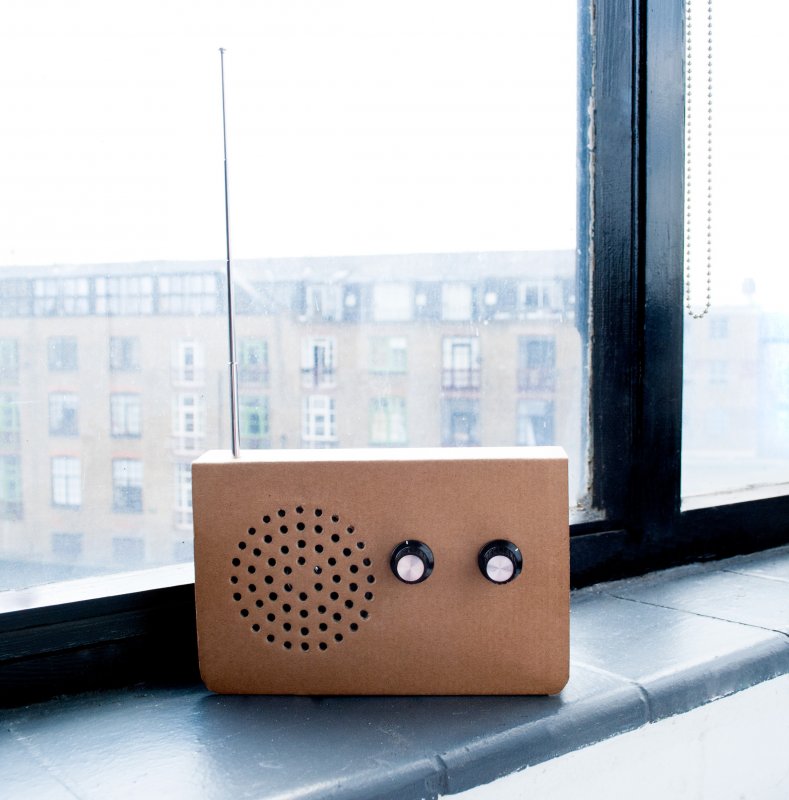 Cardboard Radio