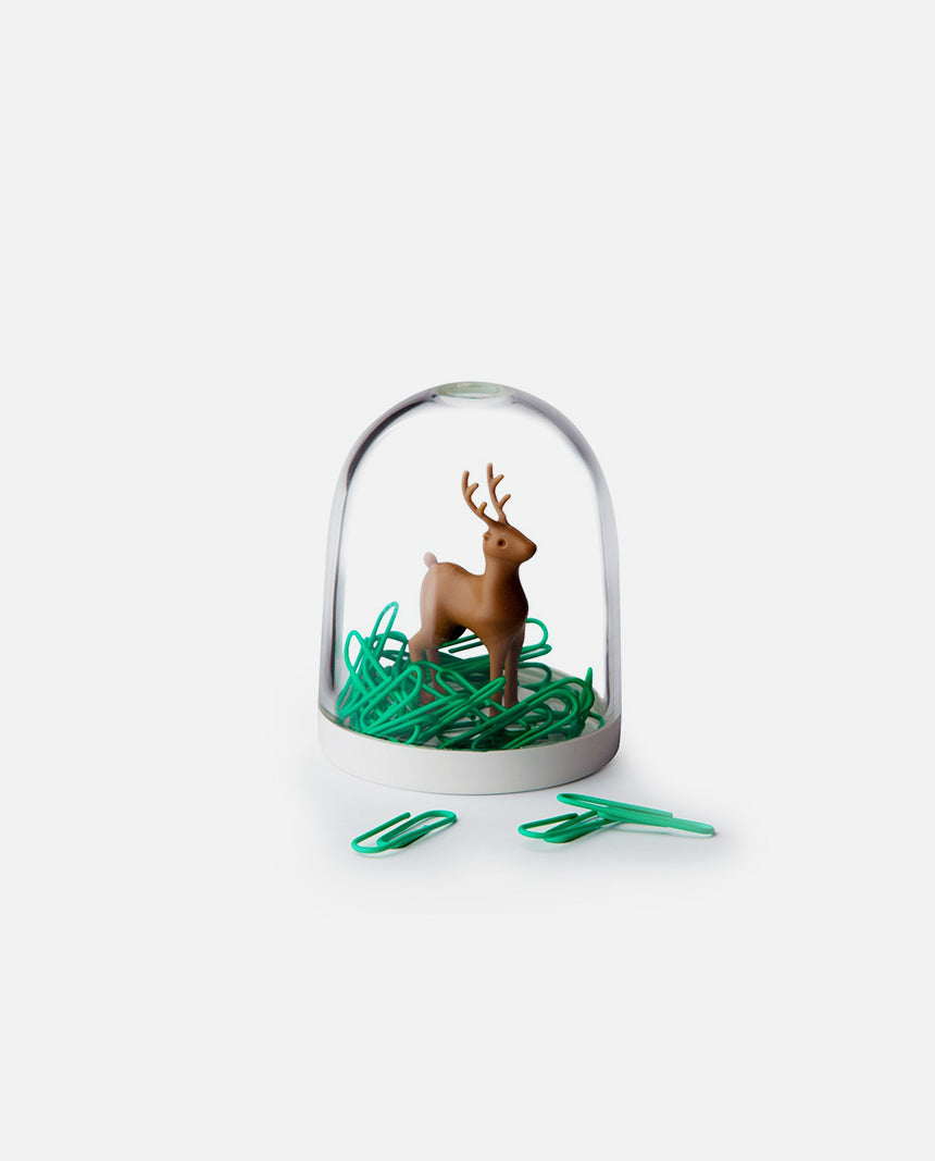 Deer in the forest - paper clips holder