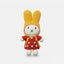 miffy & her red flower dress + yellow hat