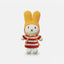 miffy & her red striped dress + yellow hat