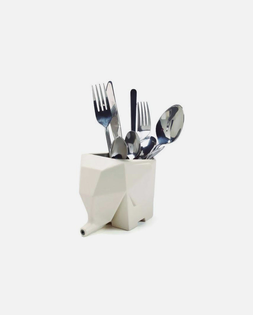 Jumbo cutlery drainer