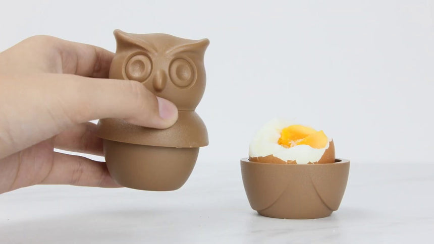 Morning Owl (egg cup, salt&pepper shaker)
