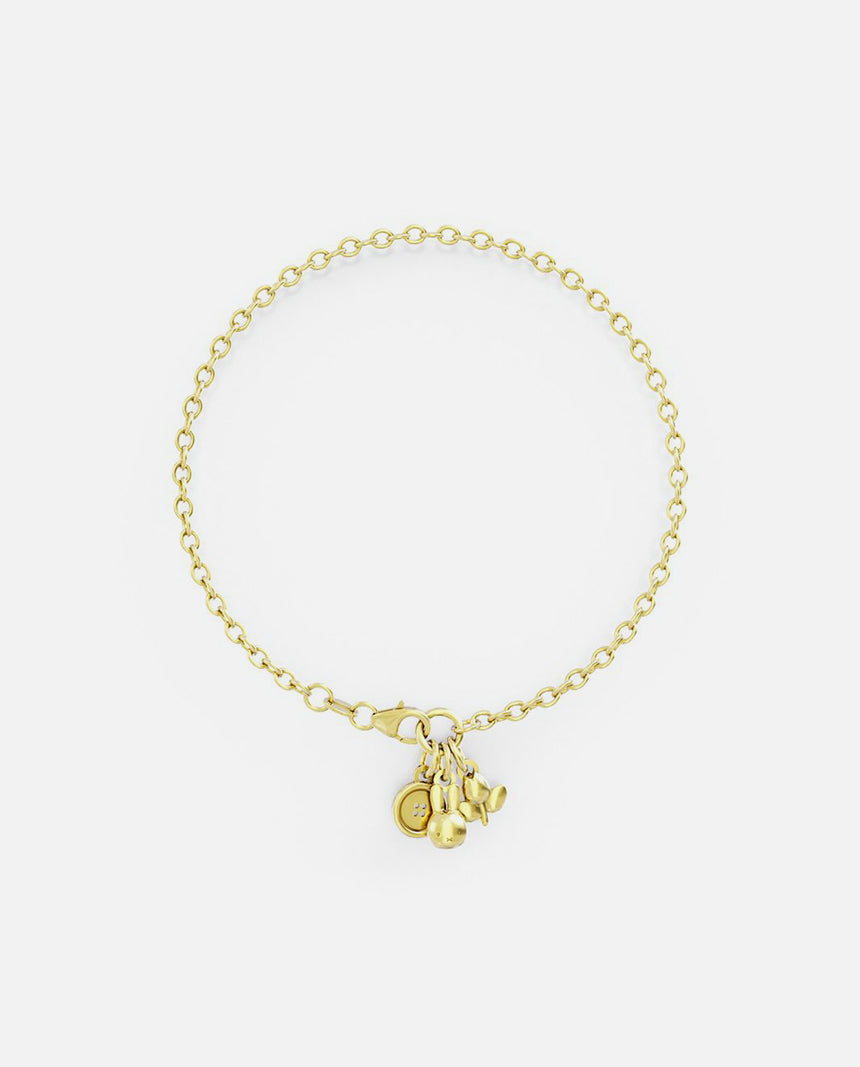 MIFFY - 18CT GOLD TRIPLE BRACELET SET