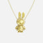MIFFY - 18CT GOLD VERMEIL FLOWER BODY NECKLACE SET