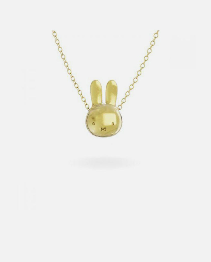 MIFFY - 18CT GOLD VERMEIL LARGE HEAD NECKLACE SET