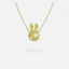 MIFFY - 18CT GOLD VERMEIL MEDIUM HEAD NECKLACE SET
