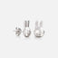 MIFFY - STERLING SILVER MINI HEAD STUDS