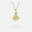 MIFFY - 18CT GOLD VERMEIL TULIP NECKLACE SET