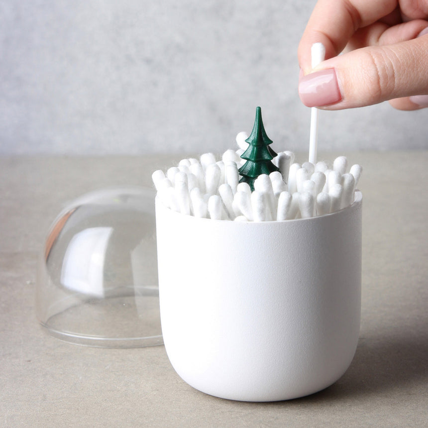 Winter Time (cotton bud holder)