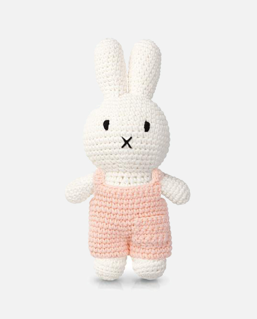 miffy handmade and her pastel pink overall