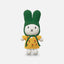 miffy & her yellow tulip dress + green hat