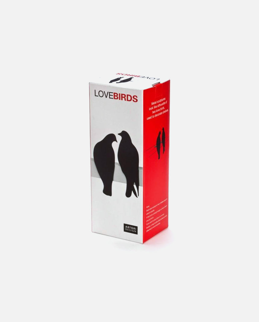 Lovebirds - Metal Dove Sculptures