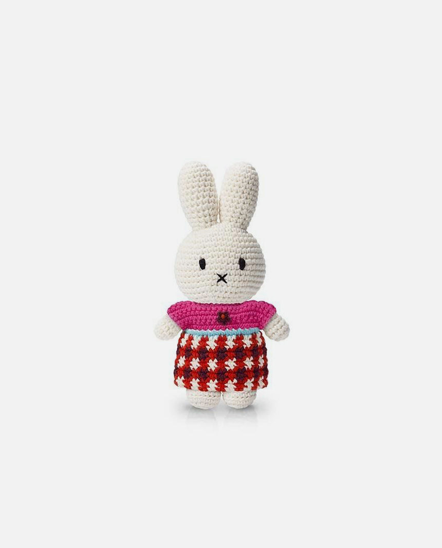 miffy and her plaid dress