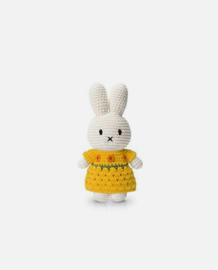 Miffy and her new sunflower dress