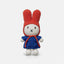 miffy & her blue coat + red hat
