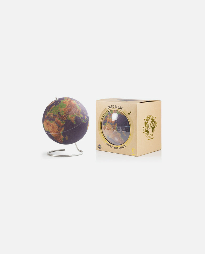 Large Coloured Cork Globe