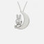 MIFFY & THE MOON STERLING SILVER PENDANT