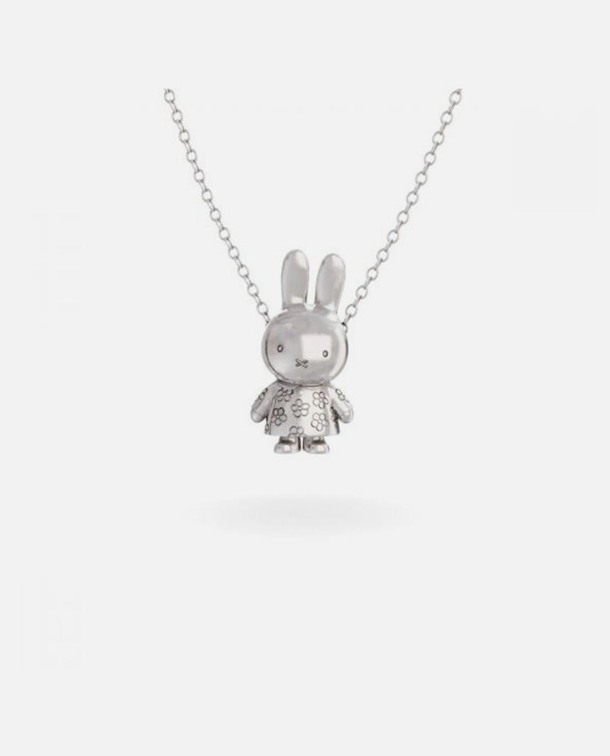 MIFFY - STERLING SILVER FLOWER BODY NECKLACE SET
