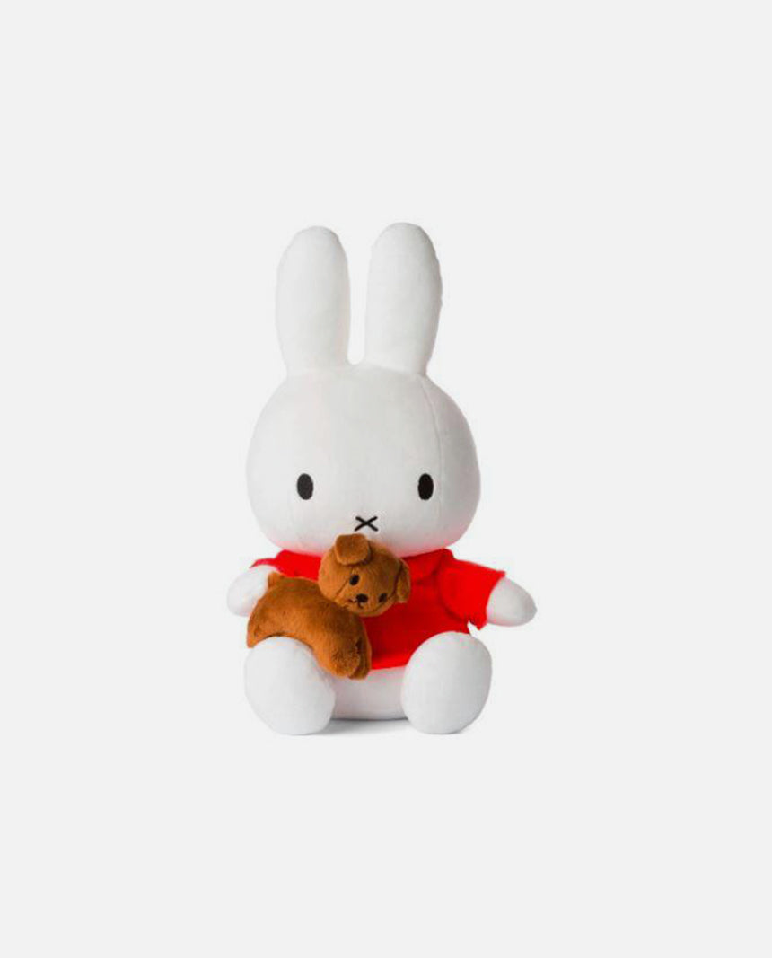Sitting Miffy with Snuffy 33cm